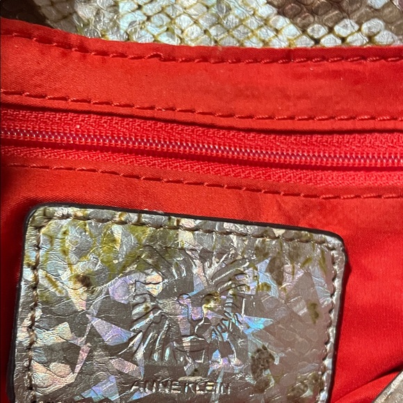 Anne Klein Snakeskin Shoulder Bag - Picture 12 of 13